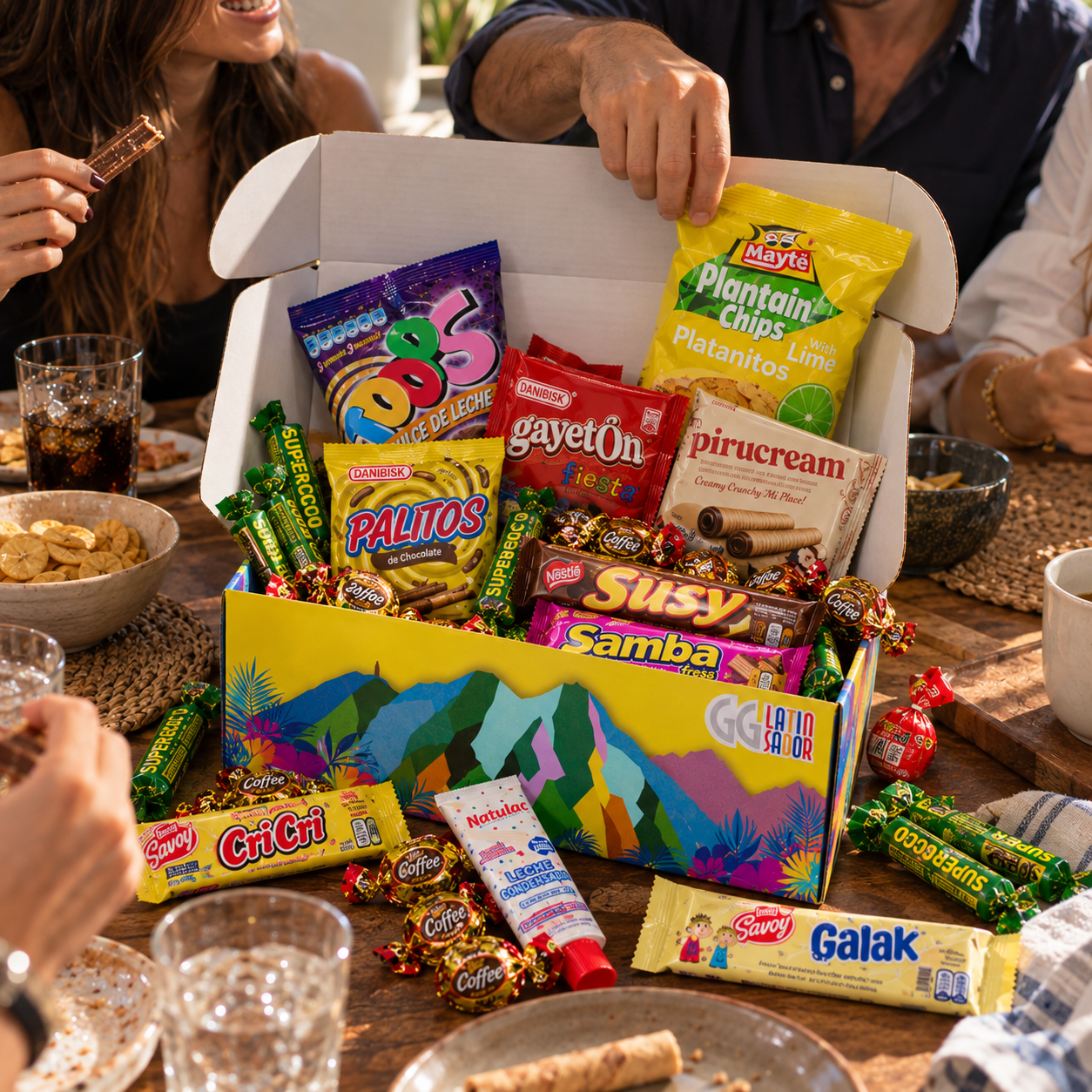 Caja de Dulces Venezolanos - 30 Chucherías Auténticas