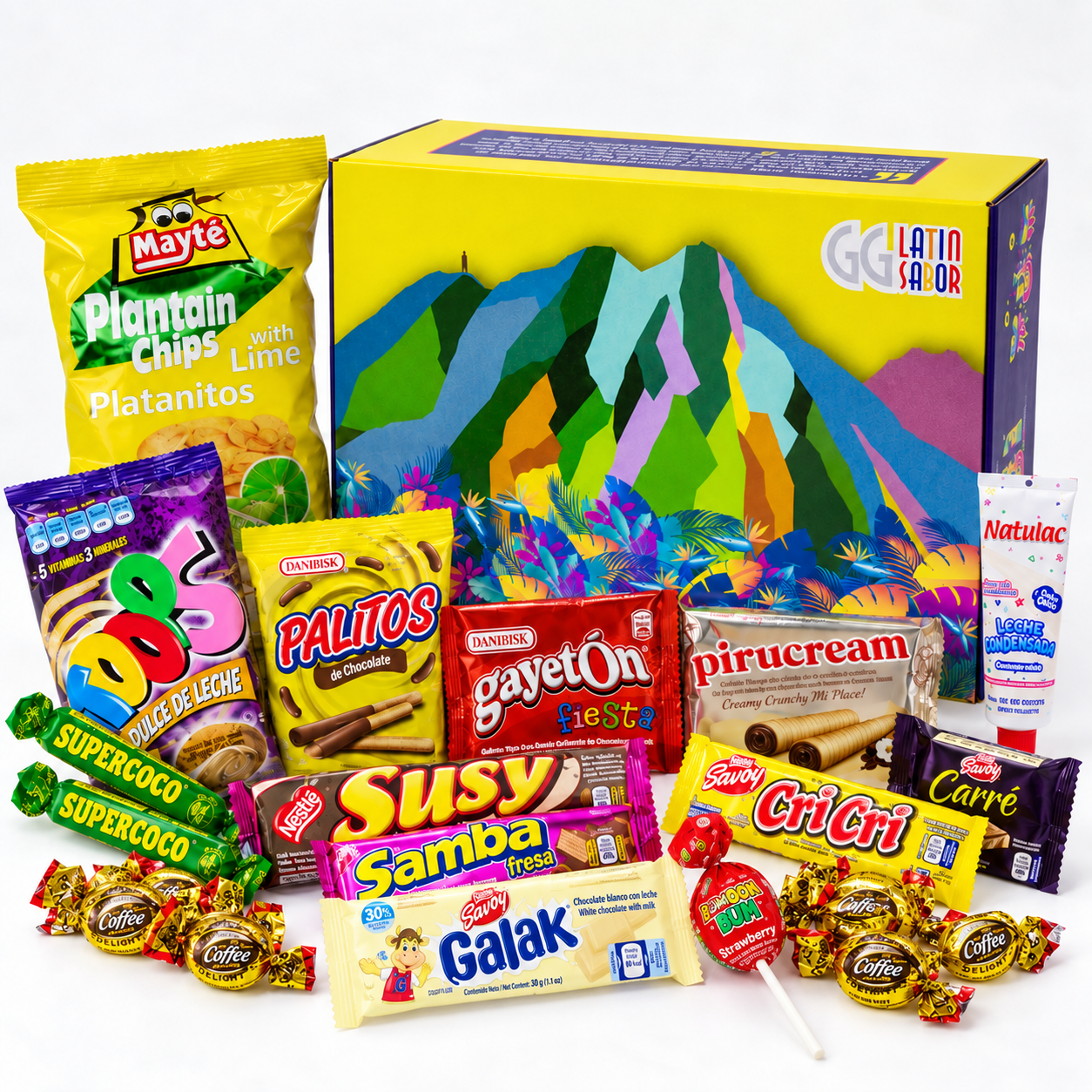Caja de Dulces Venezolanos - 30 Chucherías Auténticas