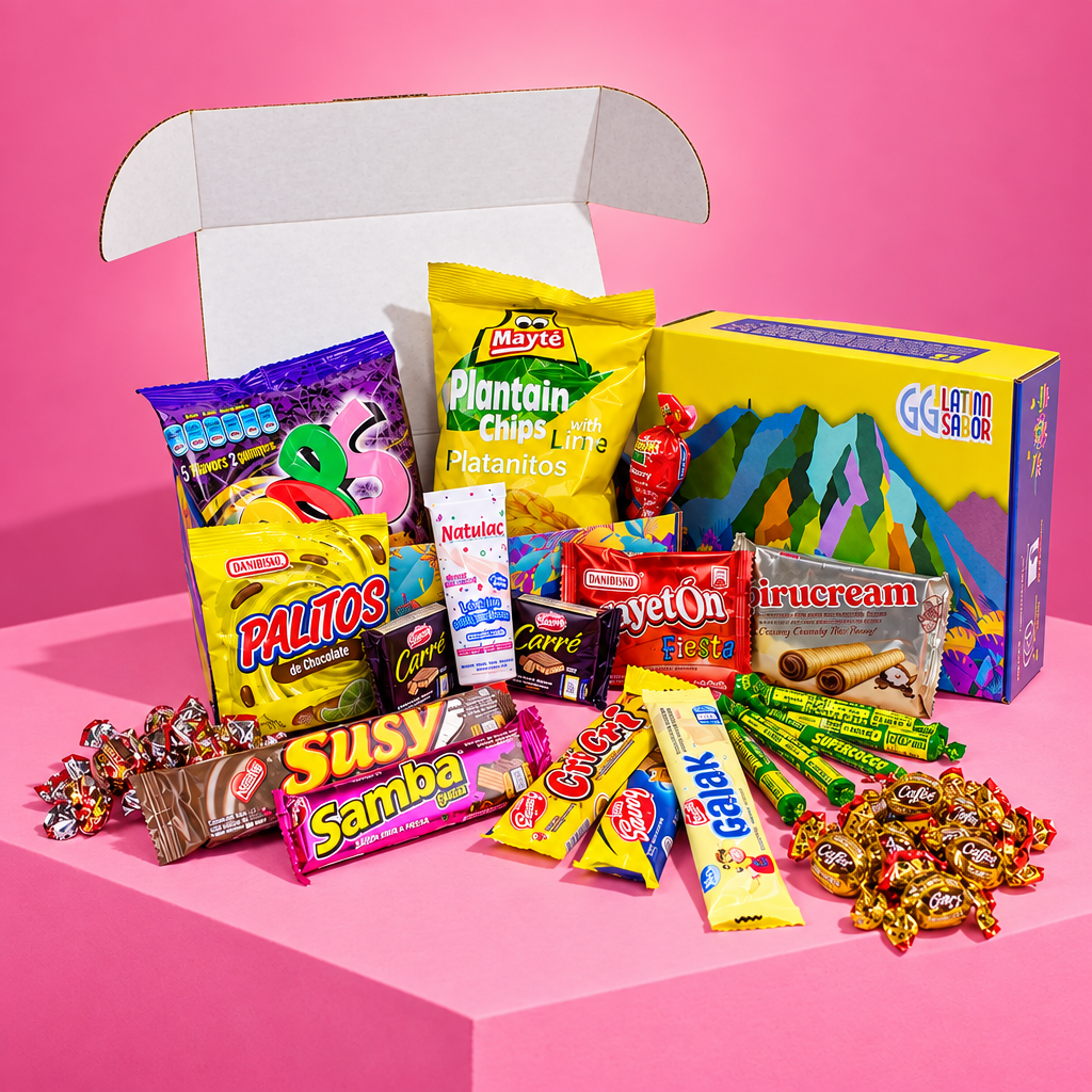 Caja de Dulces Venezolanos - 30 Chucherías Auténticas