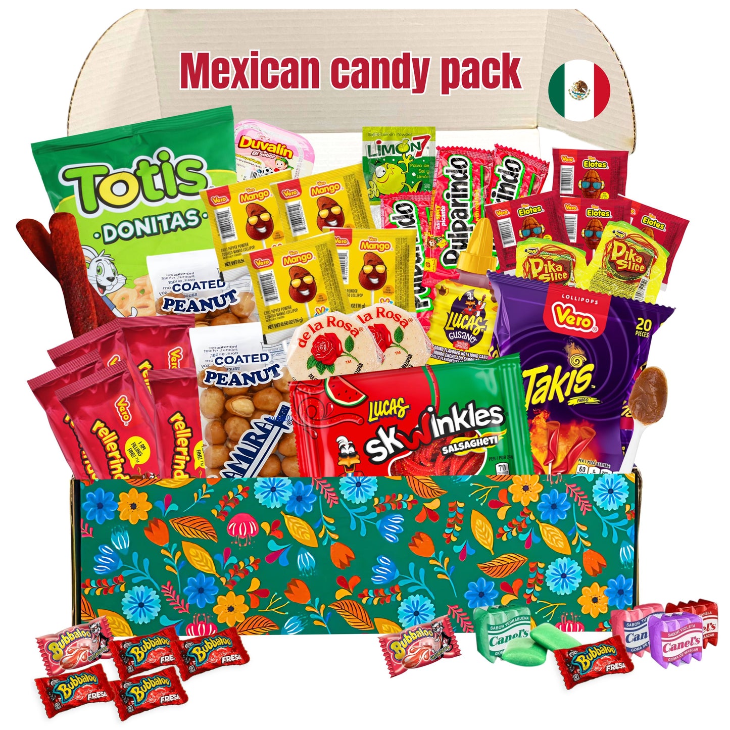 Caja de Dulces Mexicanos Gigi Delight Surtidos | Variety Pack Assorted Mexican Candy Box