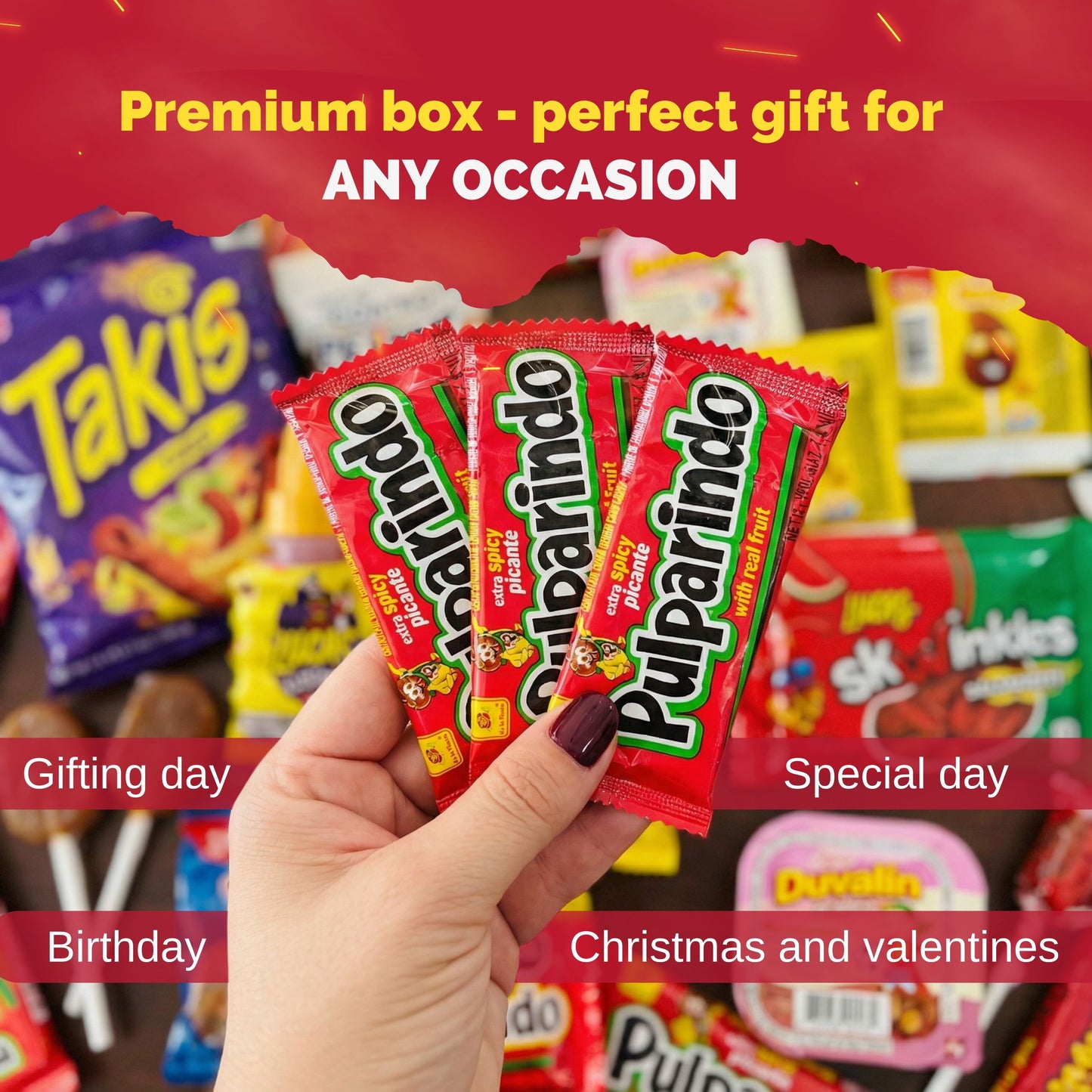 Caja de Dulces Mexicanos Gigi Delight Surtidos | Variety Pack Assorted Mexican Candy Box