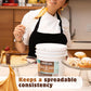 Dulce de Leche Repostero Jeynuuss 11 lb (Dulce de Leche Pastry Filling) | Cuerpo firme, ideal para hornear y decorar