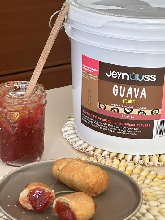 Jeynuuss relleno de guayaba 11 lb (guava pastry filling) Kosher y sin gluten – Latin Sabor USA