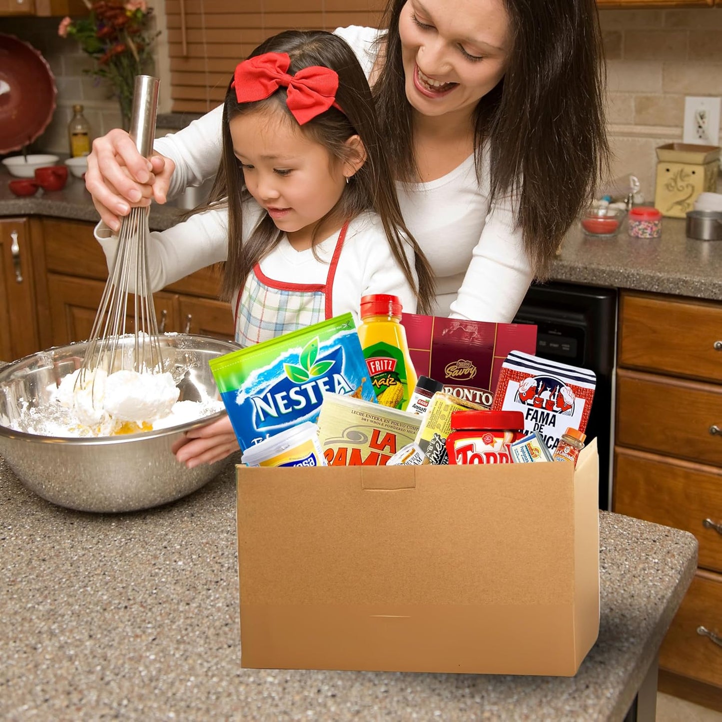 Premium Venezuelan assortment box Latin Sabor – pantry staples, drinks and snacks – USA