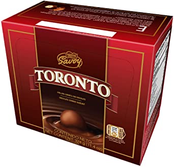 Bombones Toronto Savoy avellana cubierta de chocolate venezolano 125 g – Latin Sabor USA