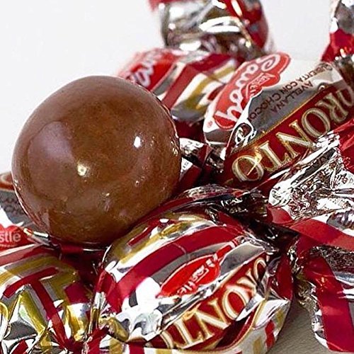Chocolate Toronto: alérgenos e información (contiene gluten; puede contener soya, maní y almendras) – 125 g – USA